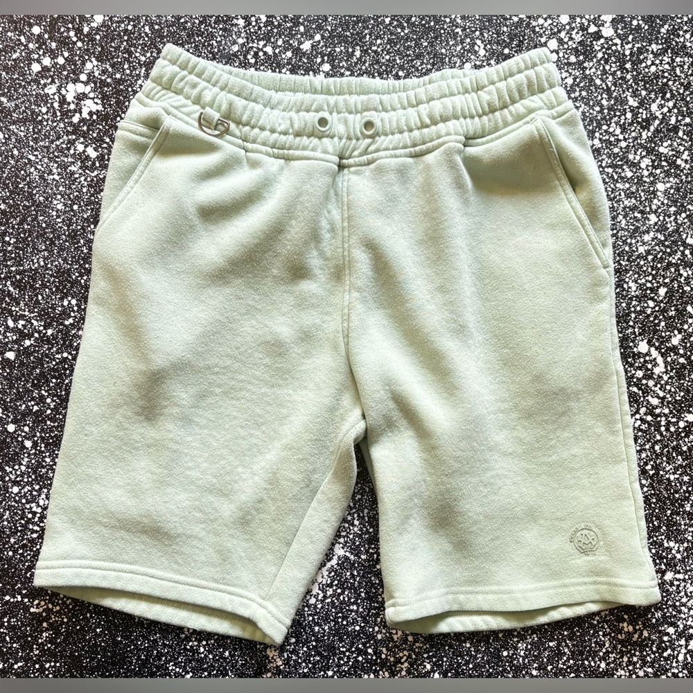 AKADEMIKS Mint Green Sweat Shorts Sz XL​